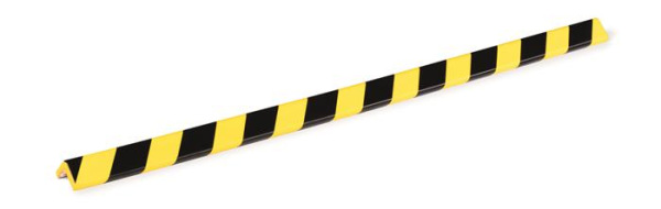 Ochranný profil na rohy, DURABLE "C35", žltý-čierny 2