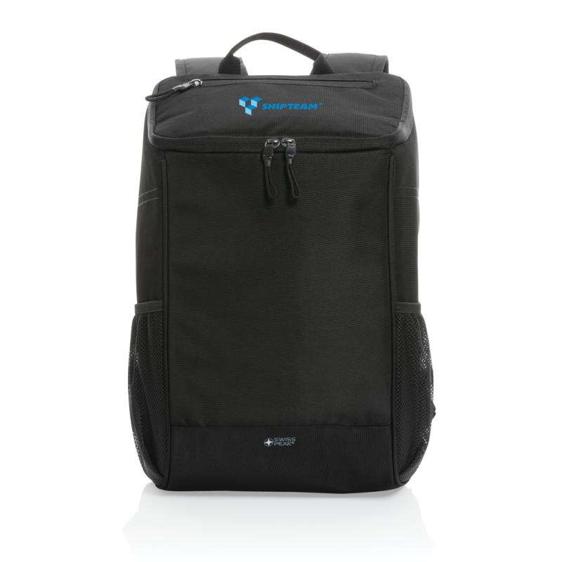 Chladiaci batoh Swiss Peak z 1200D RPET AWARE™ čierna 8