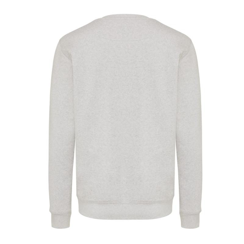 Ľahká mikina IQONIQ Etosha z recykl. bavlny light heather grey 5XL 2