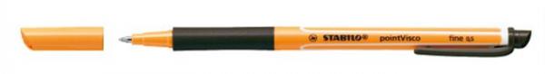 Roller, 0,5 mm, STABILO "PointVisco", čierny 1