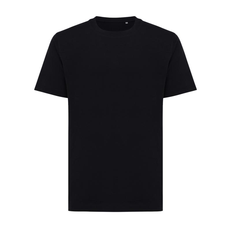 Tričko IQONIQ Kakadu relaxed fit z recykl. bavlny čierna XXS