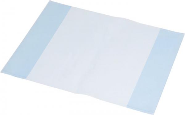 Obal na zošity, A4, PP, 80 mikr., drsný povrch, PANTA PLAST, modrý