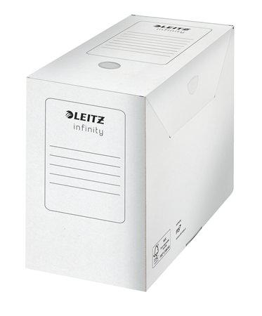 Archívny box, A4, 150 mm, LEITZ "Infinity", biely 2