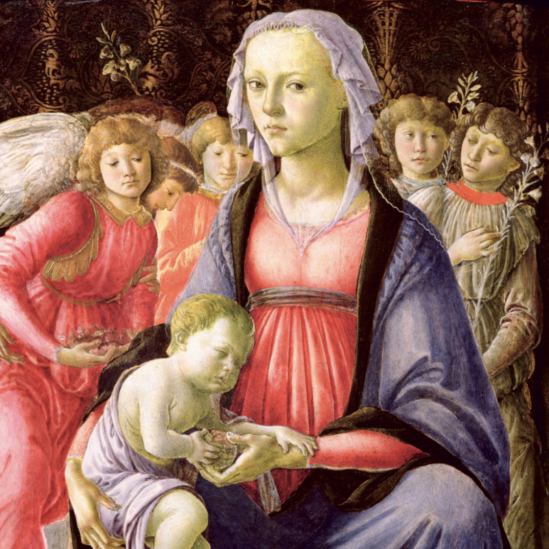 NOTIQUE Grid calendar Sandro Botticelli 2027, 30 x 30 cm 5