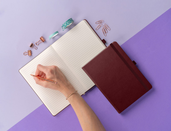 NOTIQUE Notes Aprint Neo, vínový, linajkovaný, 15 x 21 cm 6