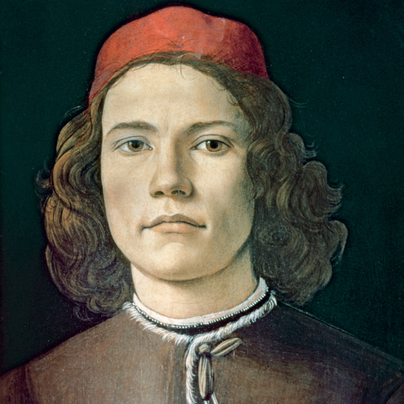 NOTIQUE Grid calendar Sandro Botticelli 2027, 30 x 30 cm 4