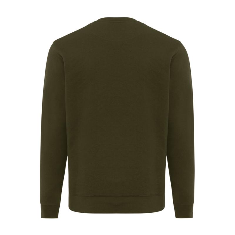 Ľahká mikina IQONIQ Etosha z recykl. bavlny khaki XXL 2
