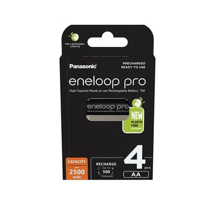 Nabíjacia batéria, AA tužková, 4x2500 mAh Ni-MH, PANASONIC "Eneloop Pro" 1