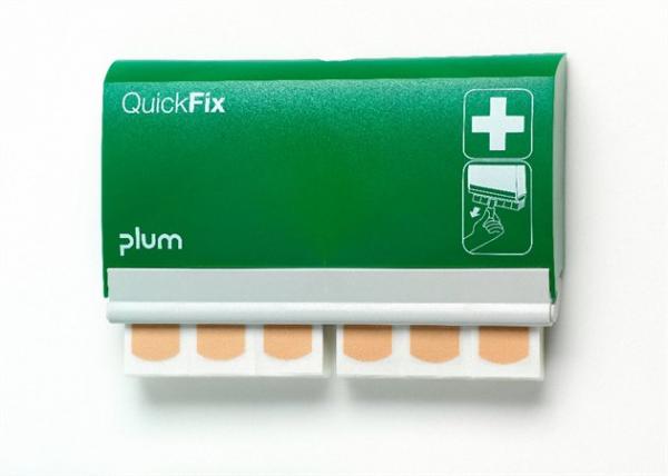 Dávkovač náplastí "Quick Fix", 90 ks vodeodolných náplastí, PLUM 2