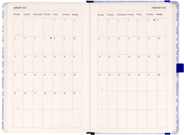 NOTIQUE Planbook planner/notebook Marine Life 2027, 13 x 21 cm 3