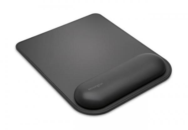Podložka pod myš s opierkou zápästia, gélová výplň, KENSINGTON "ErgoSoft™", čierna 1