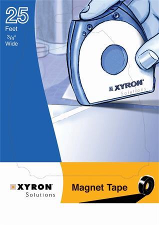 Magnetická páska, samolepiaca, 19 mm x 7 m, s dispenzorom, XYRON 1