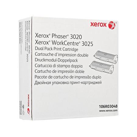 106R03048 toner k tlačiarňam Phaser 3020NI, WC3025NI , XEROX čierna, 2*1,5k 1