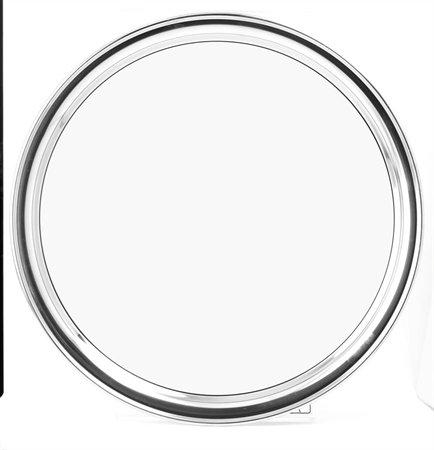 . Tácka, okrúhla, z nerezového materiálu, chrómová, 29 cm 1