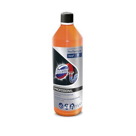 Gél na čistenie odtokov, 1 l, DOMESTOS "Professional" 1