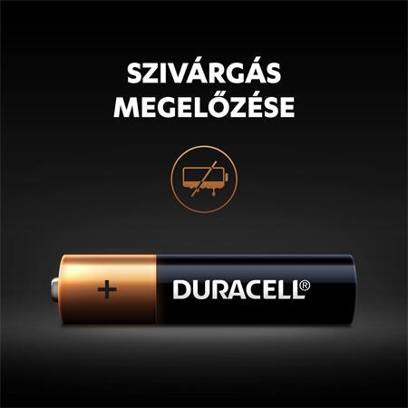 Batéria, mikro AAA, 4ks, DURACELL "Basic" 3