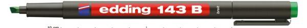 EDDING Permanentný popisovač "143b ohp", zelený