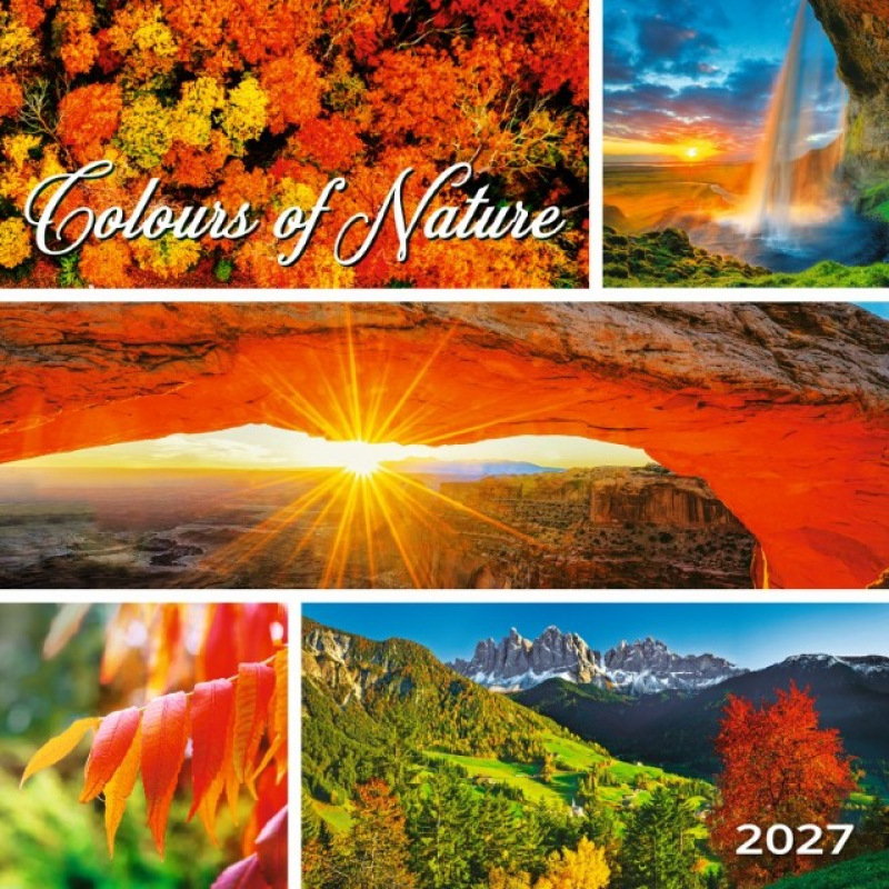 Nástenný kalendár Colours of nature 2027 1