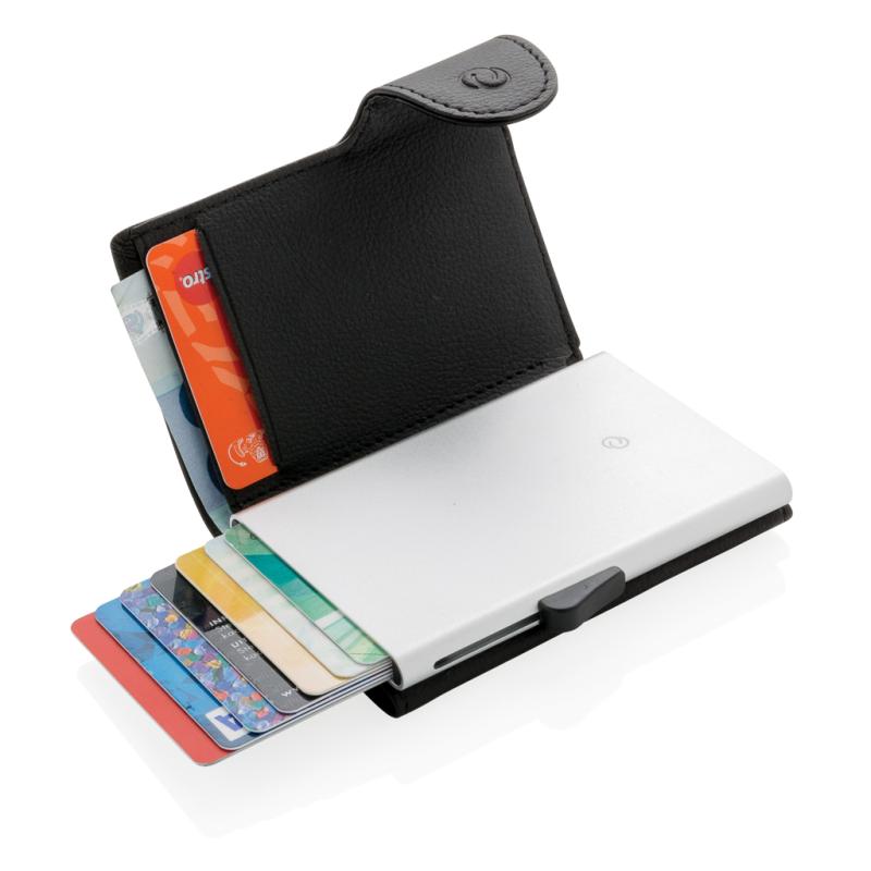RFID puzdro na karty a bankovky C-Secure čierna 2