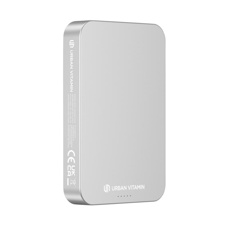 Powerbanka 10000mAh Urban Vitamin Compton z RCS alu a plastu strieborná 5