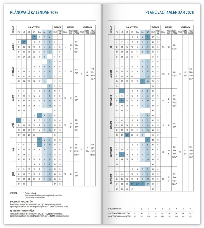 NOTIQUE Vreckový diár Vínový 2026, plánovací mesačný, 8 x 18 cm 4
