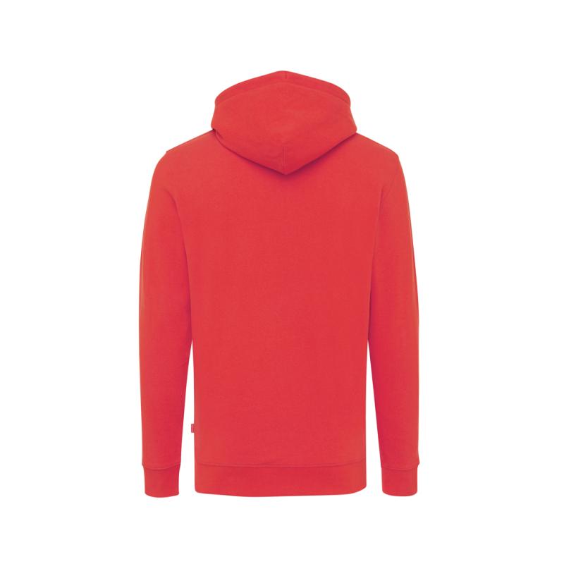 Mikina s kapucňou IQONIQ Jasper z recykl. bavlny luscious red XXL 2