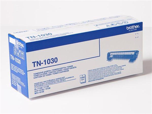 TN1030 toner do tlačiarní HL 1110E, DCP 1510E, MFC 1810E, BROTHER, čierny, 1k 1