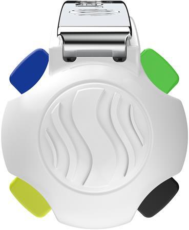 Guľôčkové pero, 0,5 mm, stláčací mechanizmus, 4 farby, SCHNEIDER "Take 4 Neon", žlté-biele 4