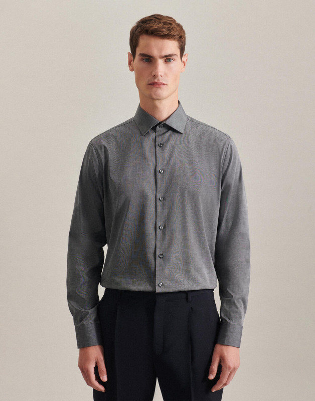 Košeľa s dlhými rukávmi Slim Fit 1/1 Business Kent 3