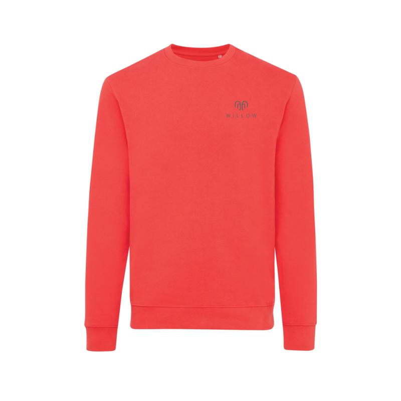 Mikina IQONIQ Zion z recykl. bavlny luscious red XL 3