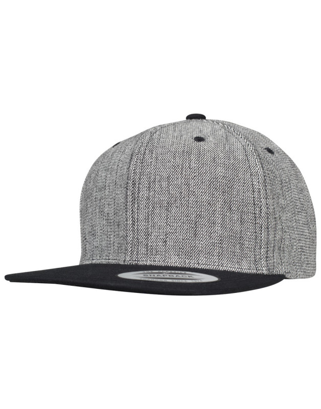 Melange Solid Snapback šiltovka