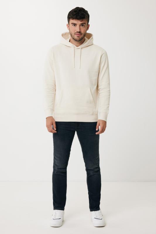 Ľahká mikina s kapucňou IQONIQ Rila z recykl. bavlny natural raw 4XL 9
