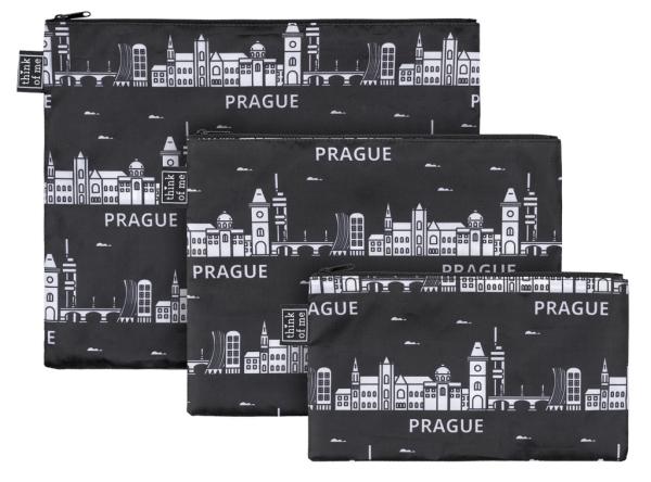 Súprava 3 taštičiek Praha