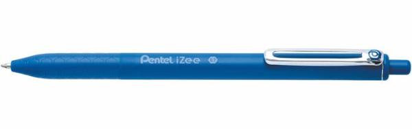 Guľôčkové pero, 0,35 mm, stláčací mechanizmus, PENTEL "iZee", modrá 1