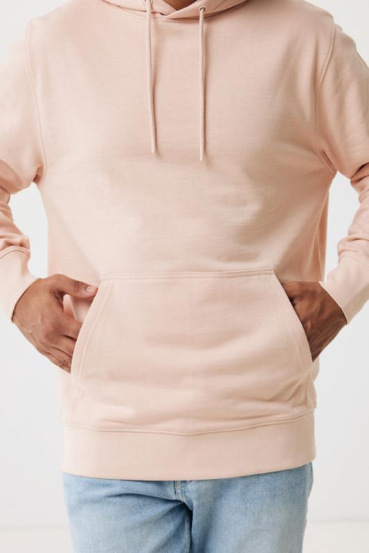 Ľahká mikina s kapucňou IQONIQ Rila z recykl. bavlny peach nectar XXXL 8