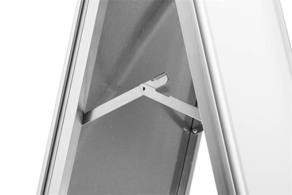 Stojan na plagáty, A1, DURABLE "Fold Outdoor", strieborný 3