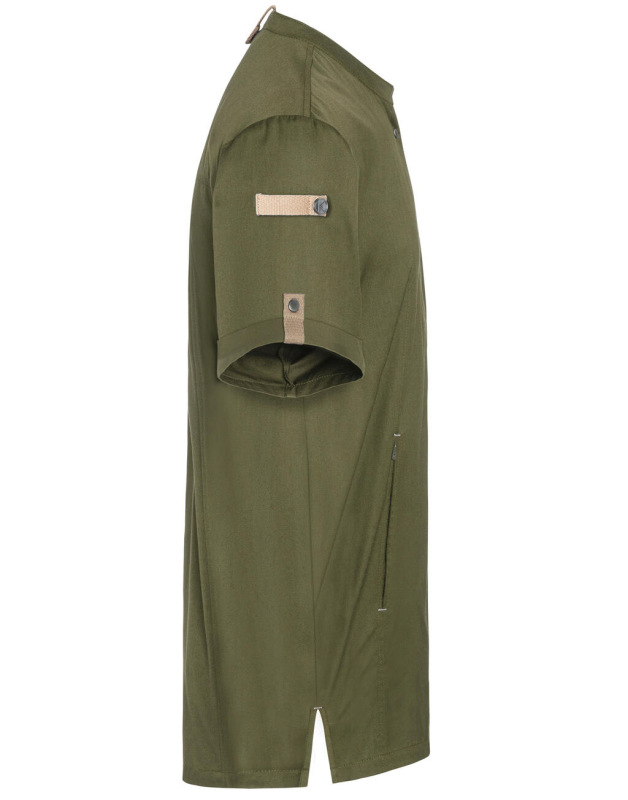 Short-Sleeve Chef Jacket Green-Generation 9