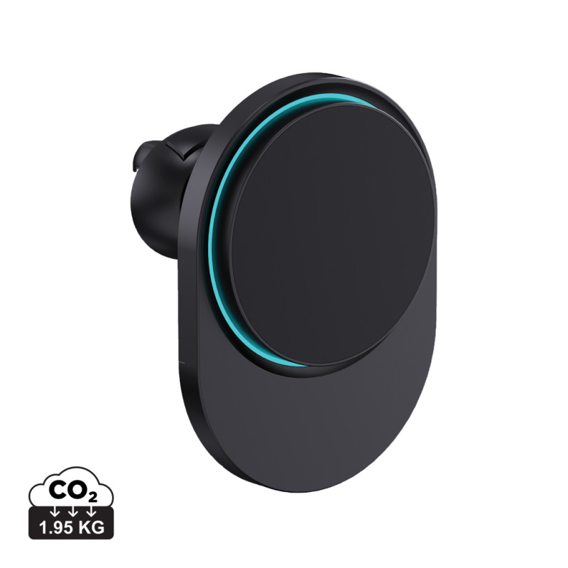 PowerCruze 15 W RCS auto držiak s bezdrôtovým nabíjaním čierna