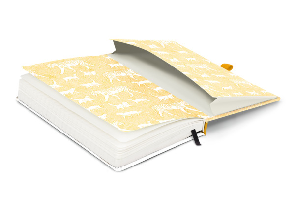 NOTIQUE Notes Animalium – Mačkovité šelmy, linajkovaný, 13 x 21 cm 2