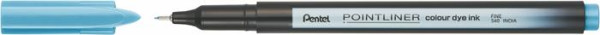 Liner, 0,4 mm, PENTEL "Pointliner", morský modrý 1