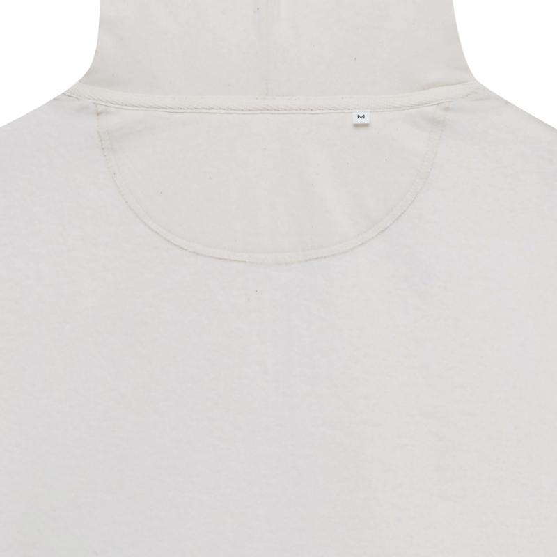 Mikina na zips s kapucňou IQONIQ Abisko z recykl. bavlny natural raw L 3