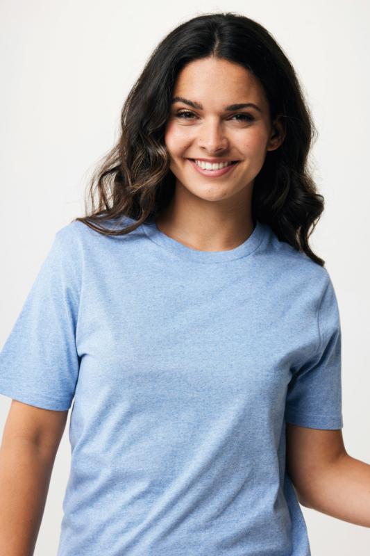 Ľahké tričko IQONIQ Sierra z recykl. bavlny light heather blue XXS 11