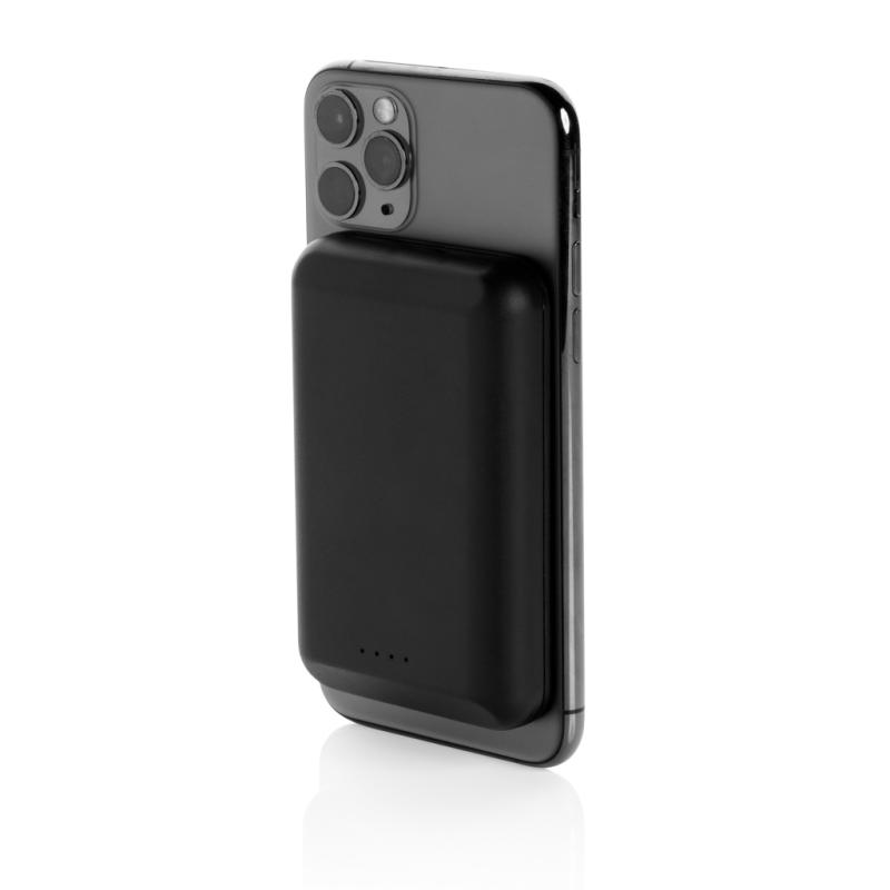 Magnetická bezdrôtová powerbanka 5 000 mAh 5W čierna 9