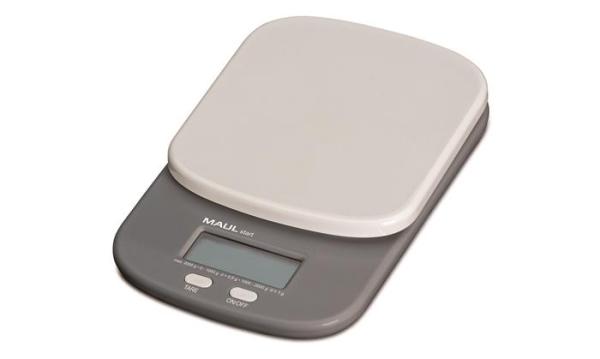 Váha na listy, digitálna, nosnosť 2 kg, MAUL "Start", sivá 1
