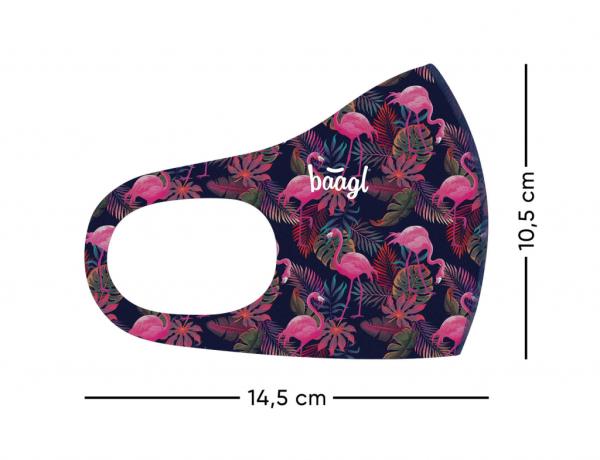 BAAGL Antibakteriálne rúško pre deti Flamingo 1