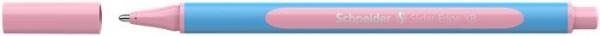 Guľôčkové pero, 0,7 mm, s vrchnákom, SCHNEIDER "Slider Edge XB Pastel", ružová 2