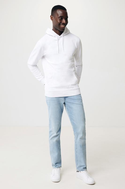 Mikina s kapucňou IQONIQ Jasper z recykl. bavlny recycled white XXXL 11