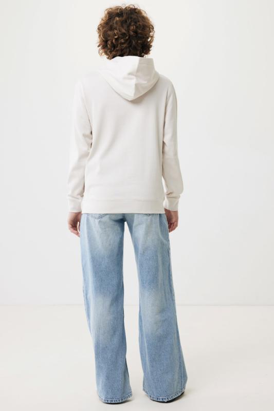 Mikina s bočnými vreckami IQONIQ Yengo z rec. bavlny ivory white XXXL 13