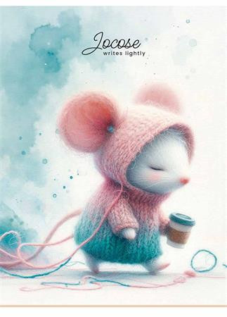 Zošit, zošívaný, A5, linajkový, 48 listov, SHKOLYARYK "Writes lightly", mix 4