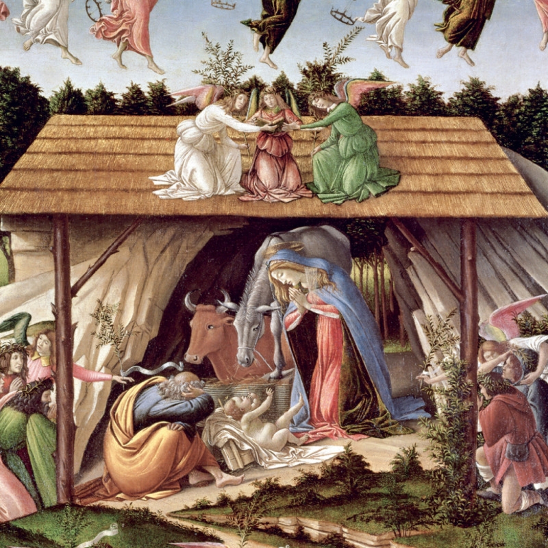 NOTIQUE Grid calendar Sandro Botticelli 2027, 30 x 30 cm 13